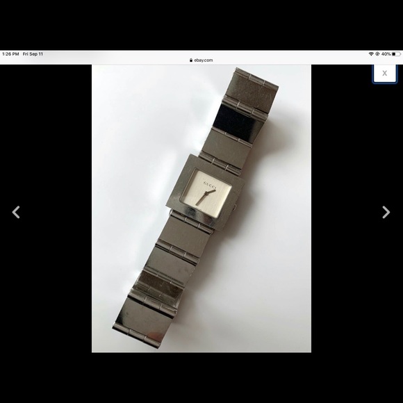 Gucci authentic watch. Including extender - Picture 3 of 9
